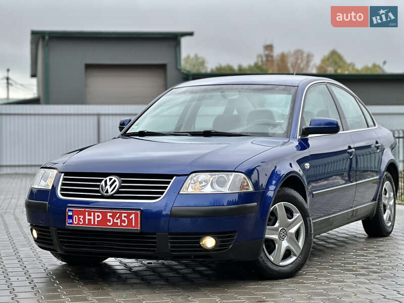 Седан Volkswagen Passat 2002 в Тернополе