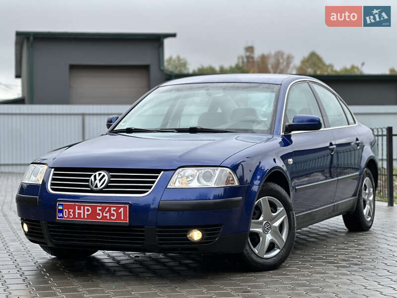 Седан Volkswagen Passat 2002 в Тернополе