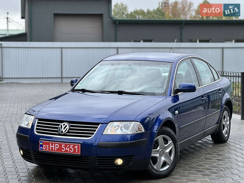 Седан Volkswagen Passat 2002 в Тернополе