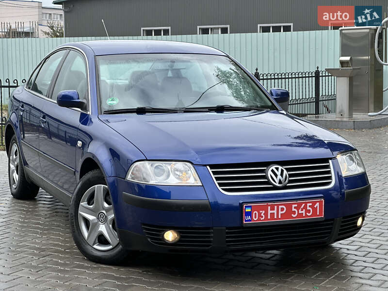Седан Volkswagen Passat 2002 в Тернополе
