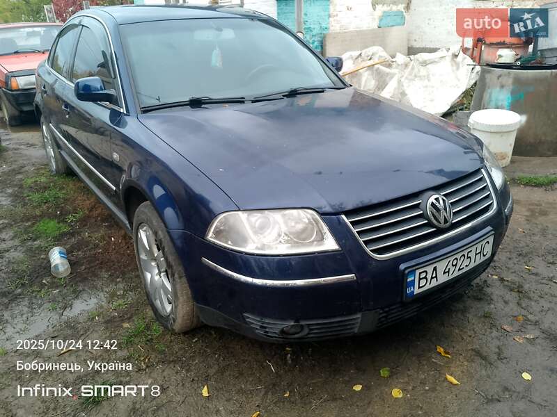 Седан Volkswagen Passat 2001 в Бобринці фото 4 Седан Volkswagen Passat 2001 в Бобринці