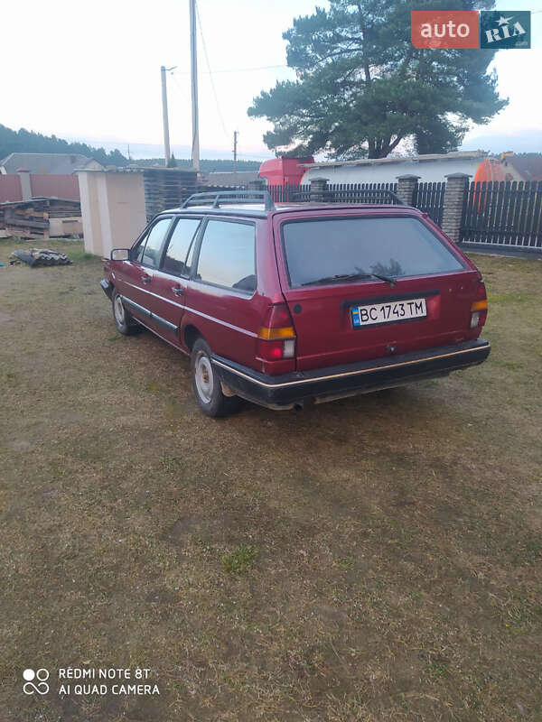 Универсал Volkswagen Passat 1987 в Новояворовске фото 2 Универсал Volkswagen Passat 1987 в Новояворовске