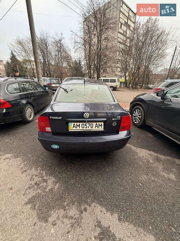 Седан Volkswagen Passat 2000 в Житомире фото 3 Седан Volkswagen Passat 2000 в Житомире