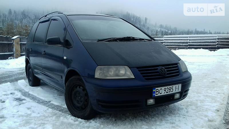 Минивэн Volkswagen Sharan 2000 в Львове