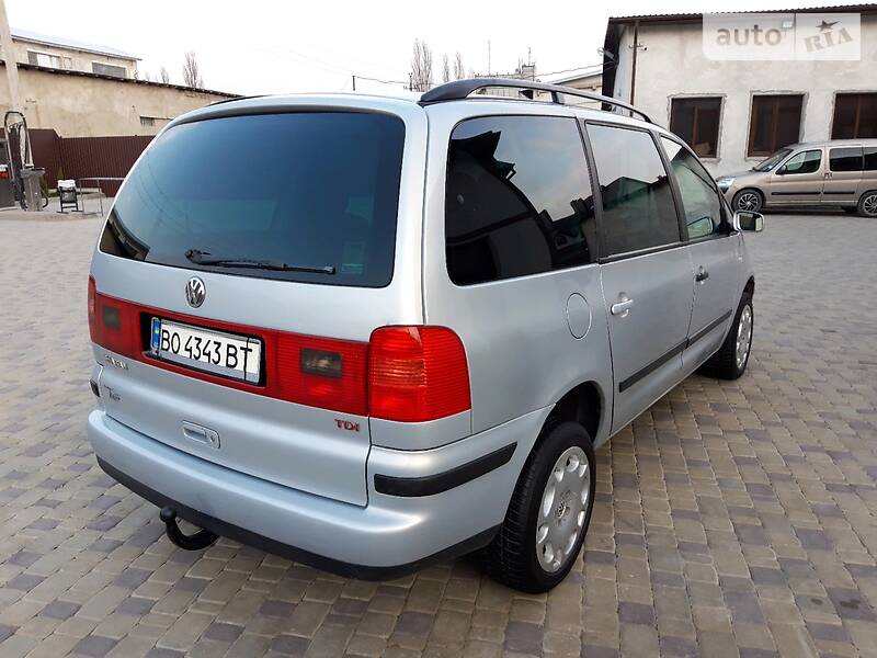 Мінівен Volkswagen Sharan 2002 в Теребовлі