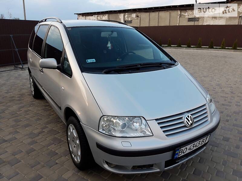 Мінівен Volkswagen Sharan 2002 в Теребовлі