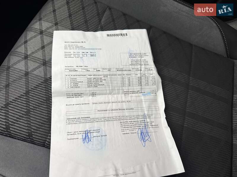 Позашляховик / Кросовер Volkswagen T-Roc 2024 в Києві