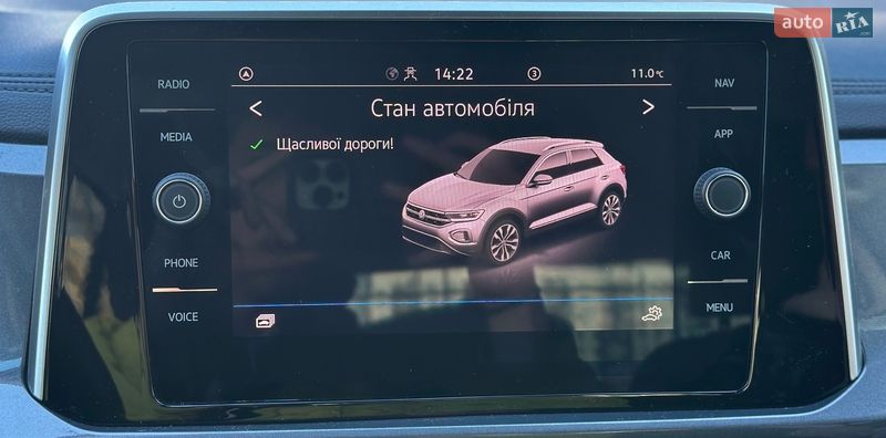 Внедорожник / Кроссовер Volkswagen T-Roc 2023 в Киеве