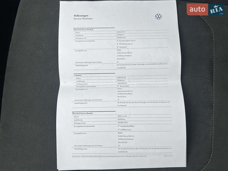 Позашляховик / Кросовер Volkswagen Tiguan Allspace 2021 в Луцьку