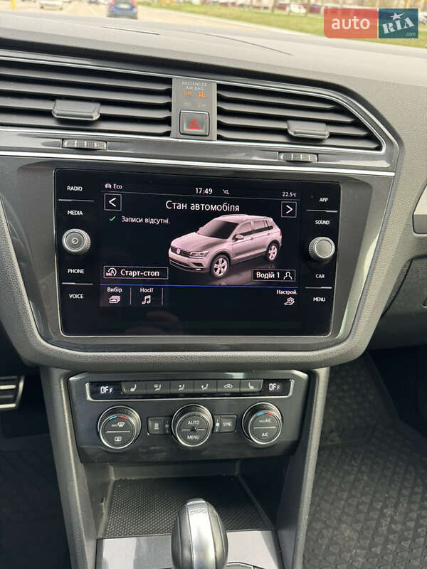 Внедорожник / Кроссовер Volkswagen Tiguan 2017 в Каменском