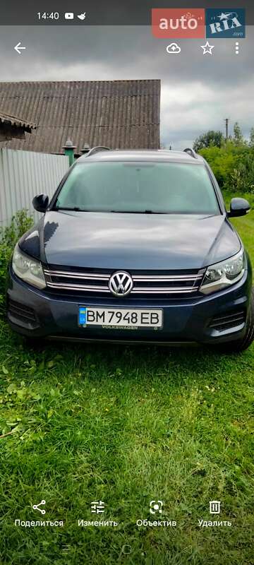 Внедорожник / Кроссовер Volkswagen Tiguan 2014 в Шостке