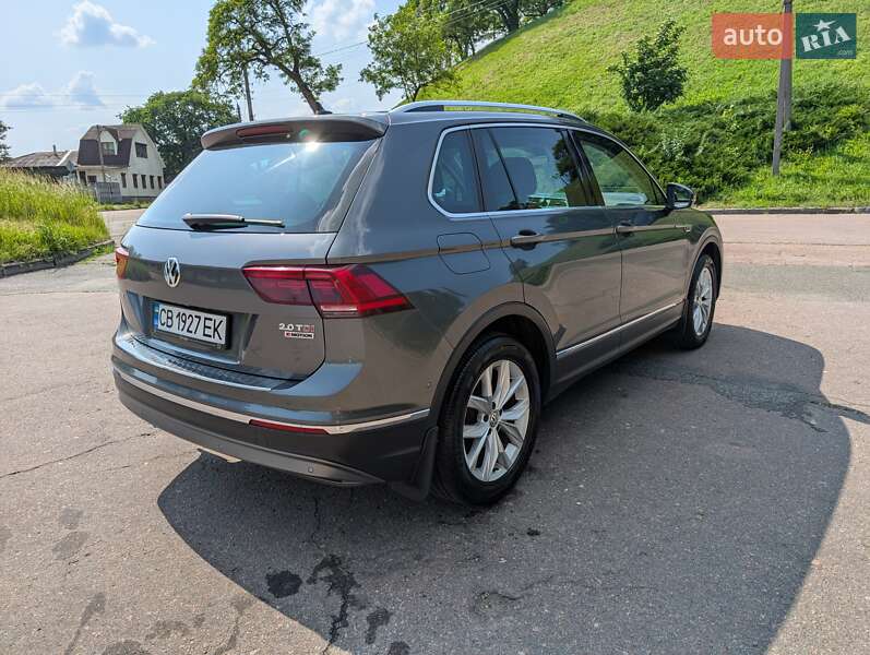 Внедорожник / Кроссовер Volkswagen Tiguan 2017 в Чернигове