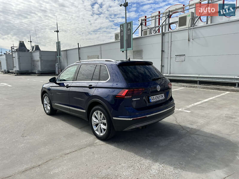 Внедорожник / Кроссовер Volkswagen Tiguan 2018 в Киеве