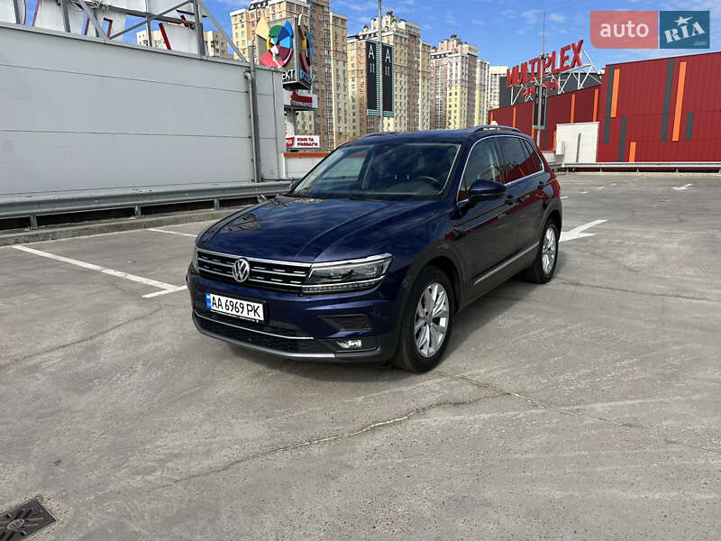 Внедорожник / Кроссовер Volkswagen Tiguan 2018 в Киеве