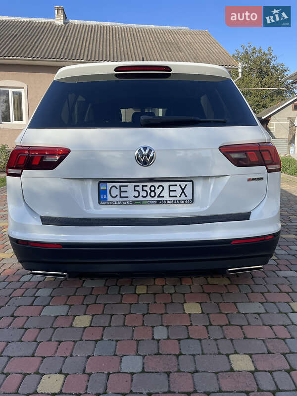 Внедорожник / Кроссовер Volkswagen Tiguan 2018 в Черновцах