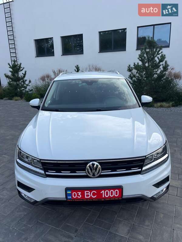 Позашляховик / Кросовер Volkswagen Tiguan 2016 в Луцьку