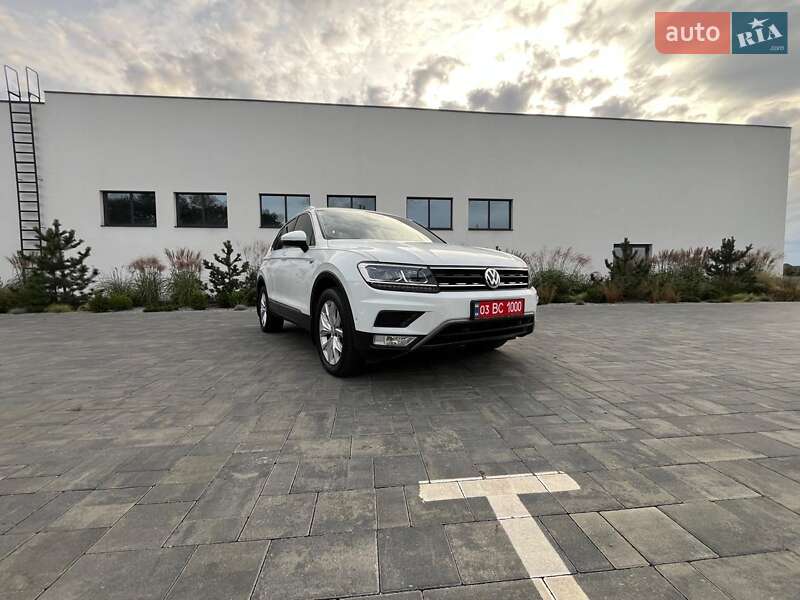 Позашляховик / Кросовер Volkswagen Tiguan 2016 в Луцьку