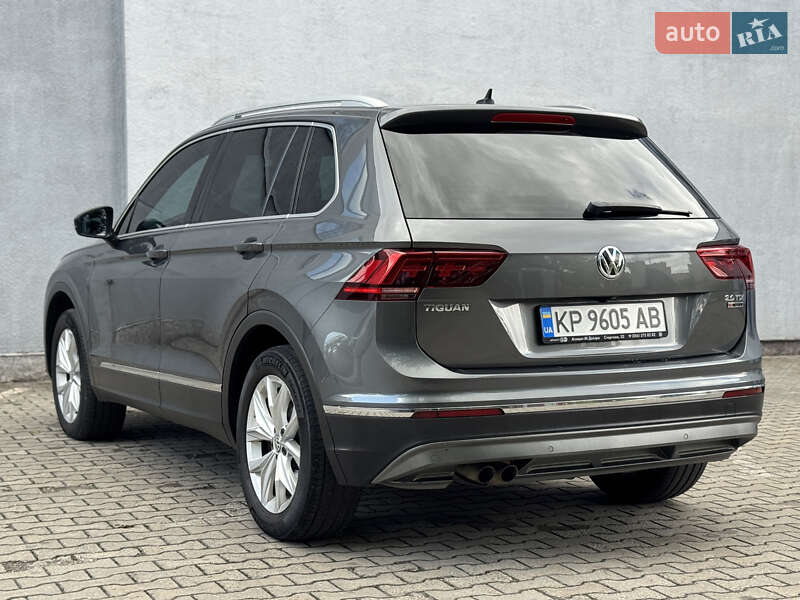 Внедорожник / Кроссовер Volkswagen Tiguan 2017 в Запорожье