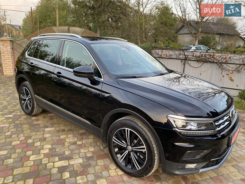 Внедорожник / Кроссовер Volkswagen Tiguan 2018 в Черновцах
