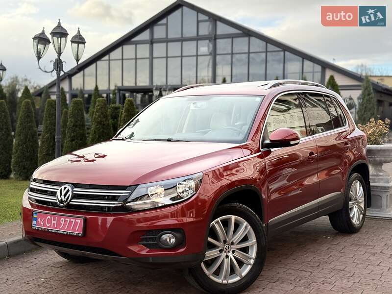 Позашляховик / Кросовер Volkswagen Tiguan 2014 в Стрию