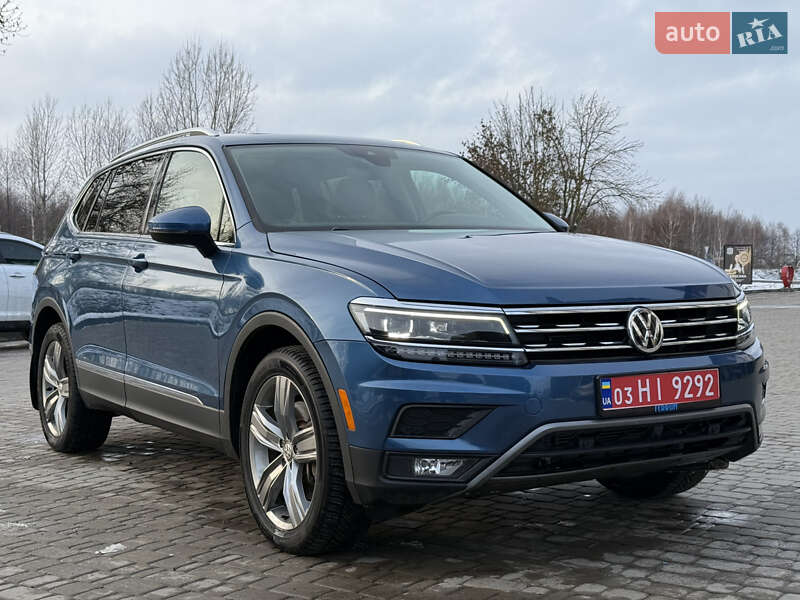 Внедорожник / Кроссовер Volkswagen Tiguan 2018 в Киеве