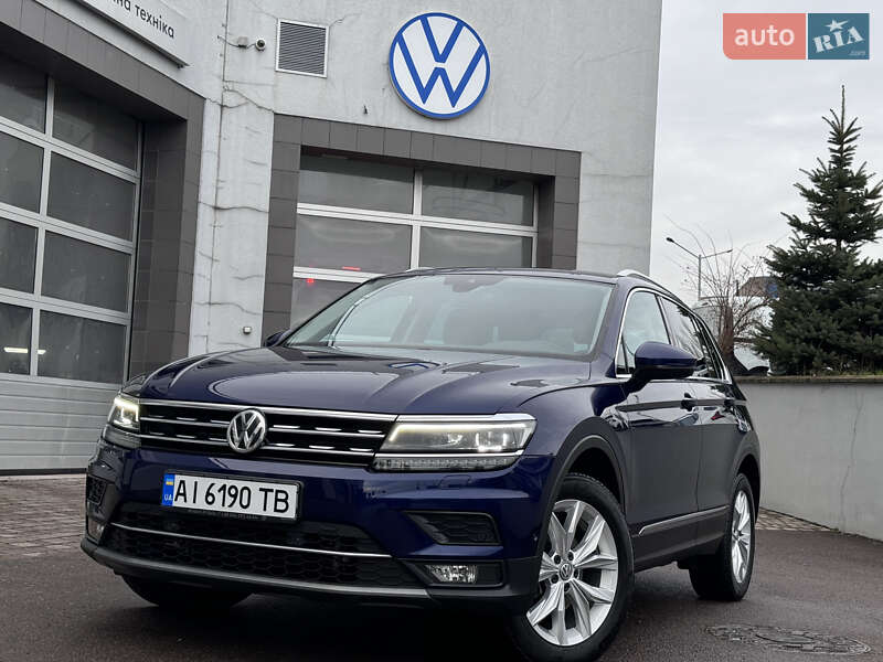 Внедорожник / Кроссовер Volkswagen Tiguan 2019 в Ровно