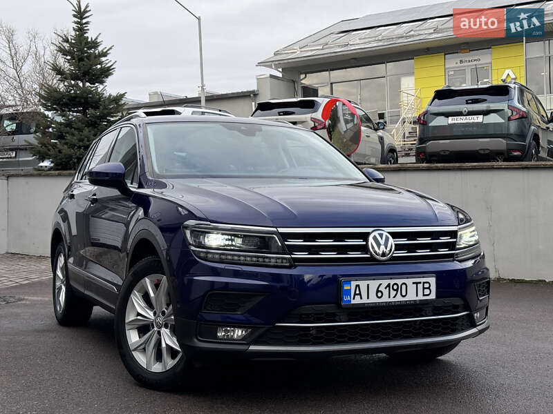 Внедорожник / Кроссовер Volkswagen Tiguan 2019 в Ровно