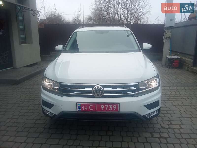 Внедорожник / Кроссовер Volkswagen Tiguan 2019 в Львове фото 2 Внедорожник / Кроссовер Volkswagen Tiguan 2019 в Львове