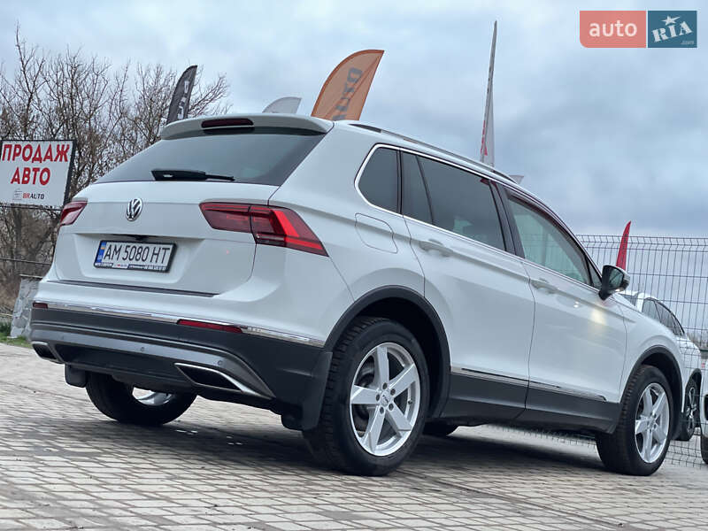 Внедорожник / Кроссовер Volkswagen Tiguan 2019 в Бердичеве