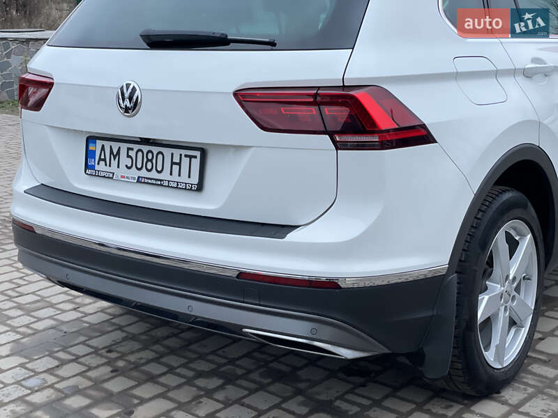 Внедорожник / Кроссовер Volkswagen Tiguan 2019 в Бердичеве