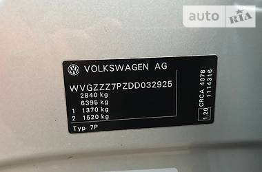 Внедорожник / Кроссовер Volkswagen Touareg 2013 в Днепре