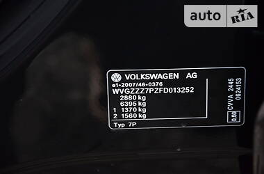 Внедорожник / Кроссовер Volkswagen Touareg 2015 в Луцке