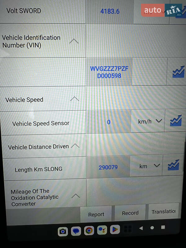 Внедорожник / Кроссовер Volkswagen Touareg 2014 в Бережанах