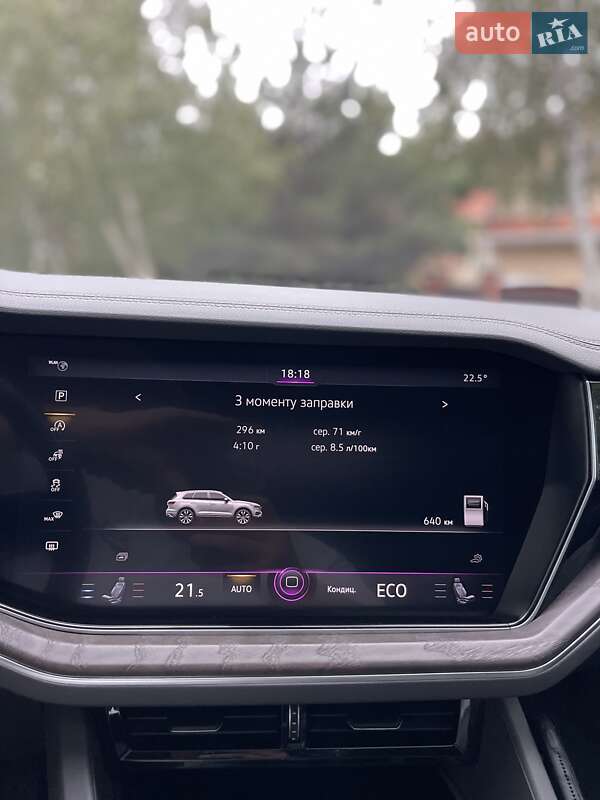Внедорожник / Кроссовер Volkswagen Touareg 2018 в Одессе фото 17 Внедорожник / Кроссовер Volkswagen Touareg 2018 в Одессе