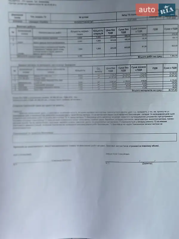 Внедорожник / Кроссовер Volkswagen Touareg 2010 в Хмельницком документ