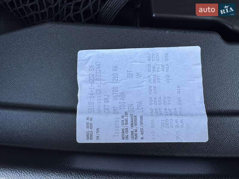 Внедорожник / Кроссовер Volkswagen Touareg 2020 в Черновцах