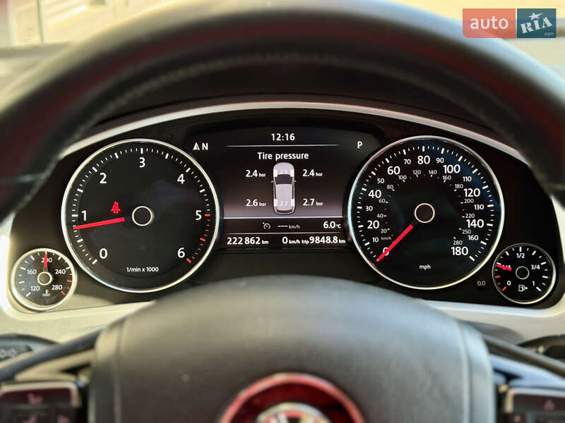 Внедорожник / Кроссовер Volkswagen Touareg 2013 в Киеве