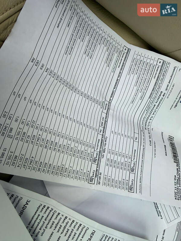 Внедорожник / Кроссовер Volkswagen Touareg 2014 в Одессе