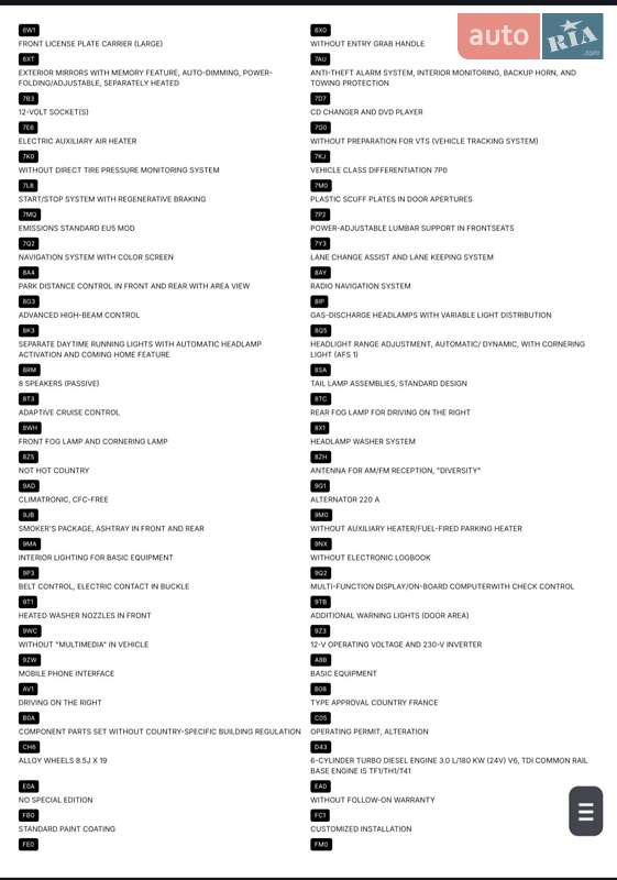 Позашляховик / Кросовер Volkswagen Touareg 2011 в Хмельницькому фото 99 Позашляховик / Кросовер Volkswagen Touareg 2011 в Хмельницькому