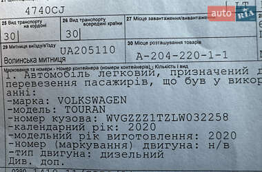 Микровэн Volkswagen Touran 2020 в 
