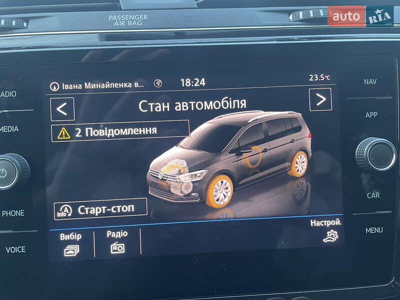 Мікровен Volkswagen Touran 2019 в Харкові