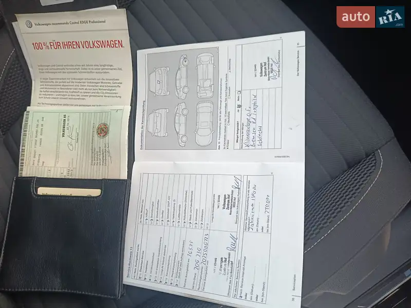 Минивэн Volkswagen Touran 2014 в Коростышеве документ