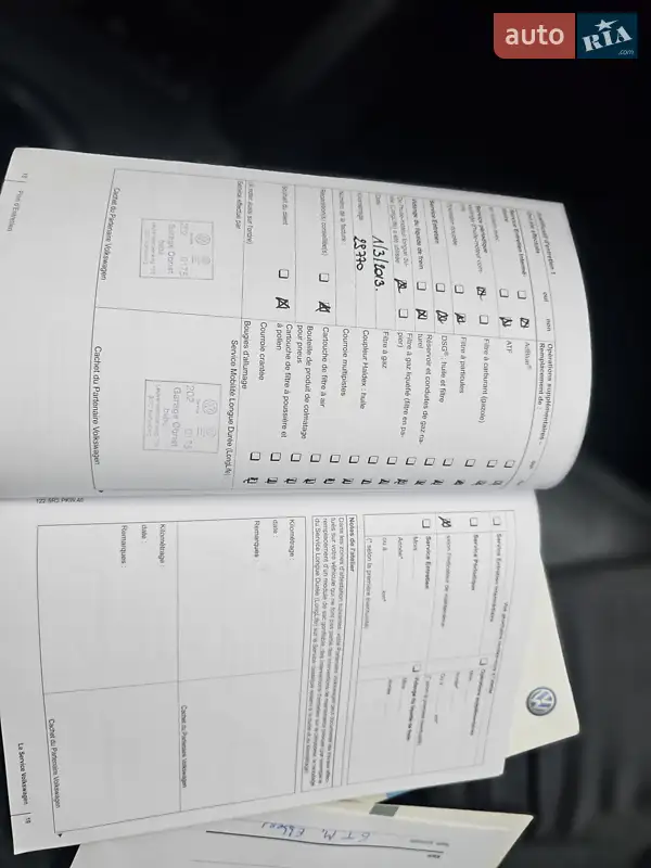 Минивэн Volkswagen Touran 2012 в Стрые документ