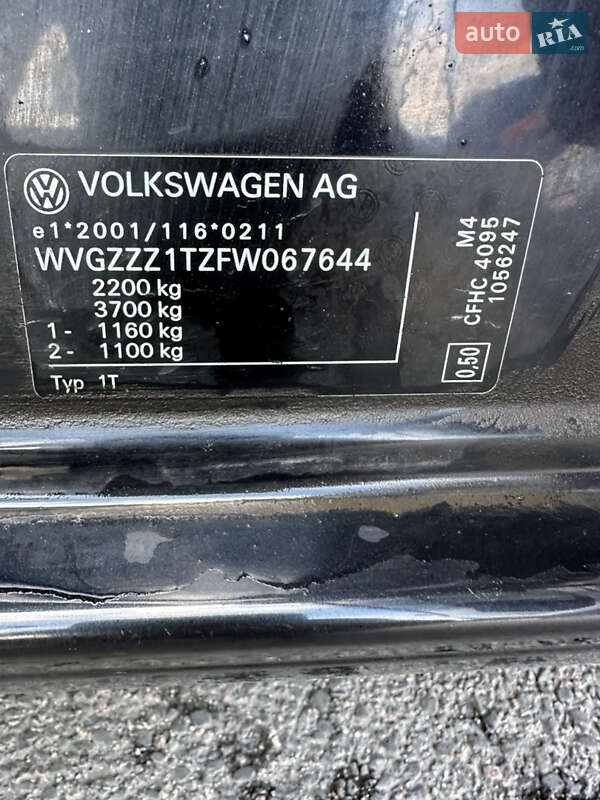 Минивэн Volkswagen Touran 2015 в Луцке