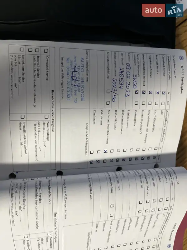 Минивэн Volkswagen Touran 2007 в Звягеле документ 9 фото Минивэн Volkswagen Touran 2007 в Звягеле документ