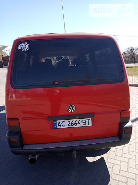 Минивэн Volkswagen Transporter 1997 в Любомле