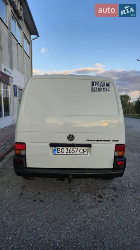 Volkswagen Transporter 1999 VIN WV1ZZZ70ZYH052005 фото оголошення 5 з 44
