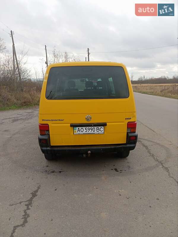 Вантажний фургон Volkswagen Transporter 2001 в Калуші фото 4 Вантажний фургон Volkswagen Transporter 2001 в Калуші