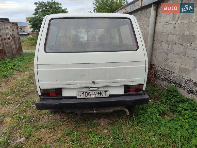 Volkswagen Transporter 1985 Volkswagen Transporter 1985