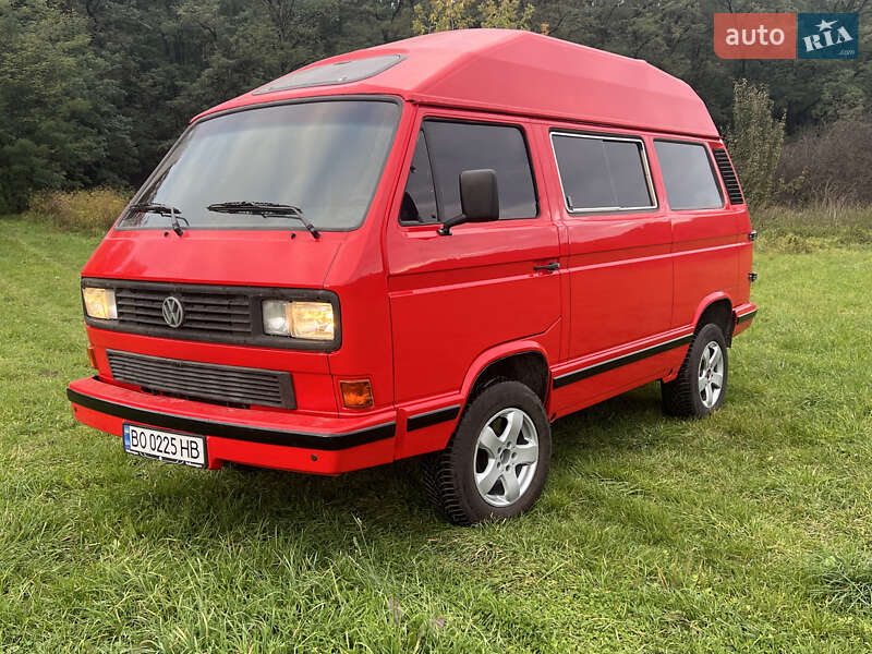 Volkswagen Transporter 1989 Volkswagen Transporter 1989